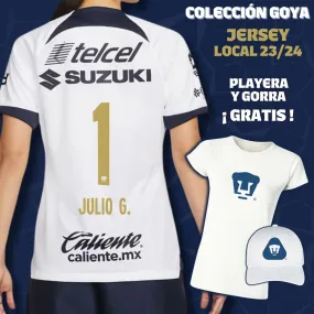 1 Julio González - Colección Goya Mujer - Jersey Local   Playera y Gorra de Regalo