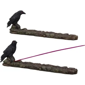 10" Raven Incense Holder (Set of 2)