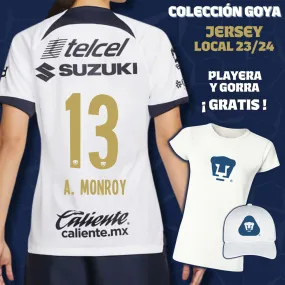 13 Pablo Monroy - Colección Goya Mujer - Jersey Local   Playera y Gorra de Regalo