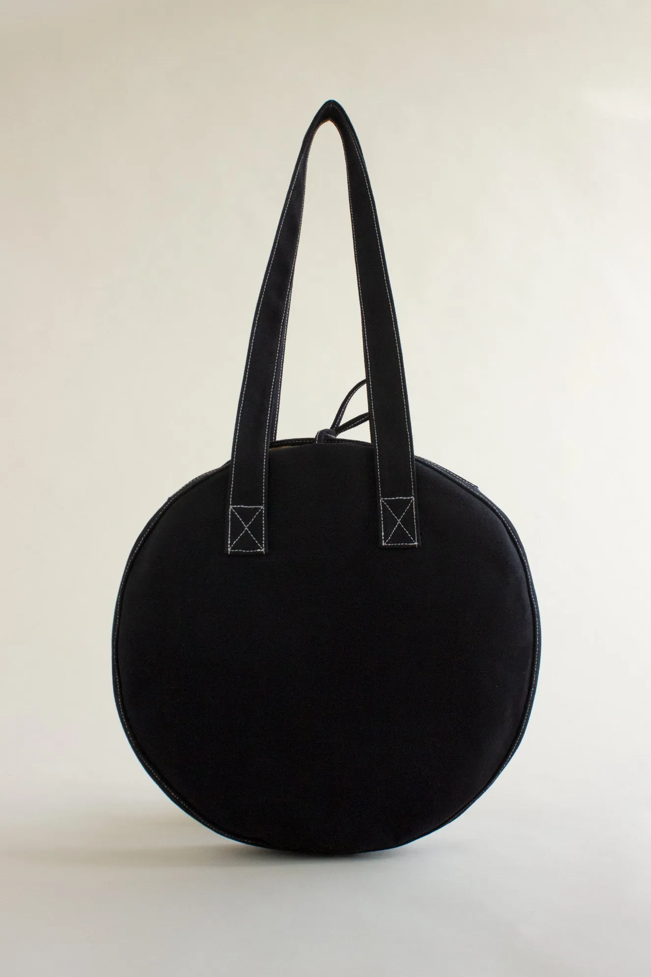 15" Canvas Circle Tote