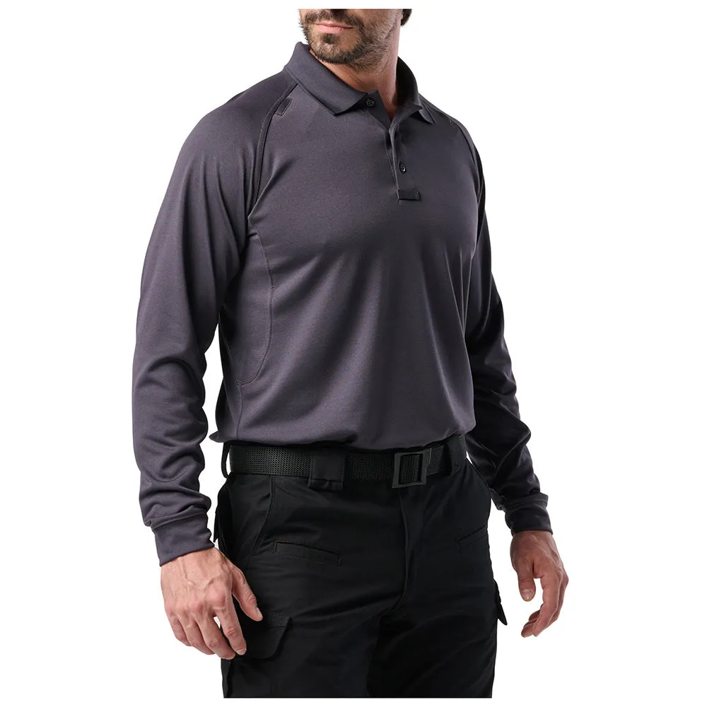 72049-018 PLAYERA POLO PERFORMANCE M/L CHARCOAL MARCA 5.11 TACTICAL