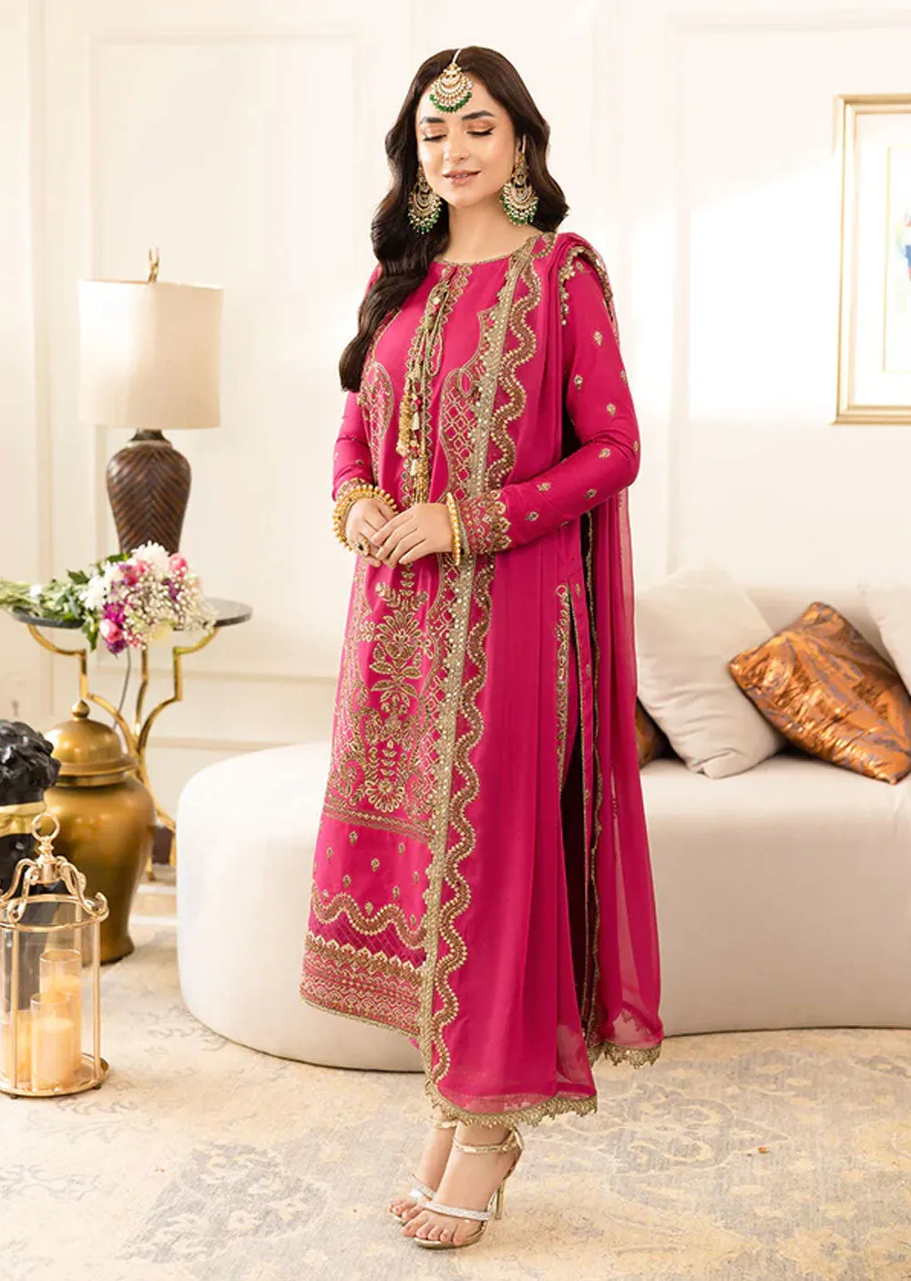 AJSM-28 - Unstitched - Maahru, Noorie & Meerub Collection 2023