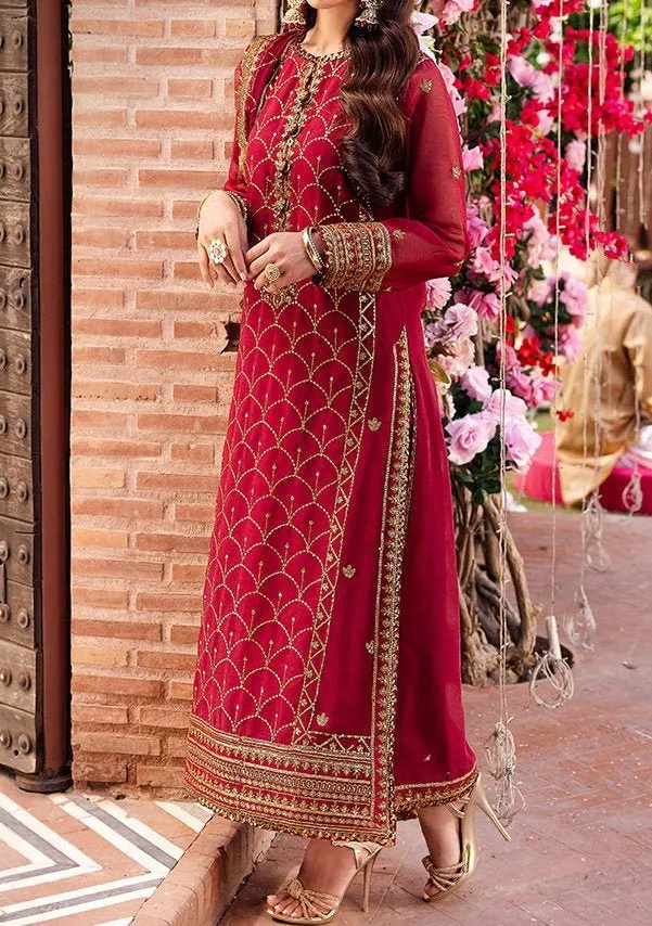 Asim Jofa Jag Mag Pakistani Chiffon Dress