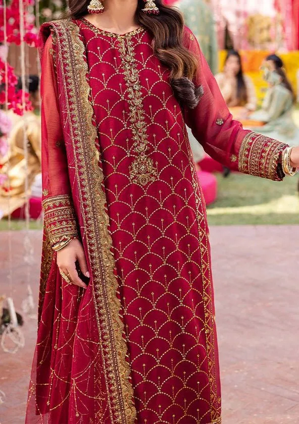 Asim Jofa Jag Mag Pakistani Chiffon Dress