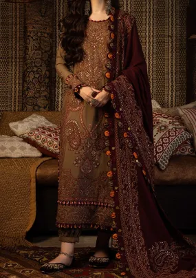 Asim Jofa Kashmiri Taanka Pakistani Raw Silk Dress