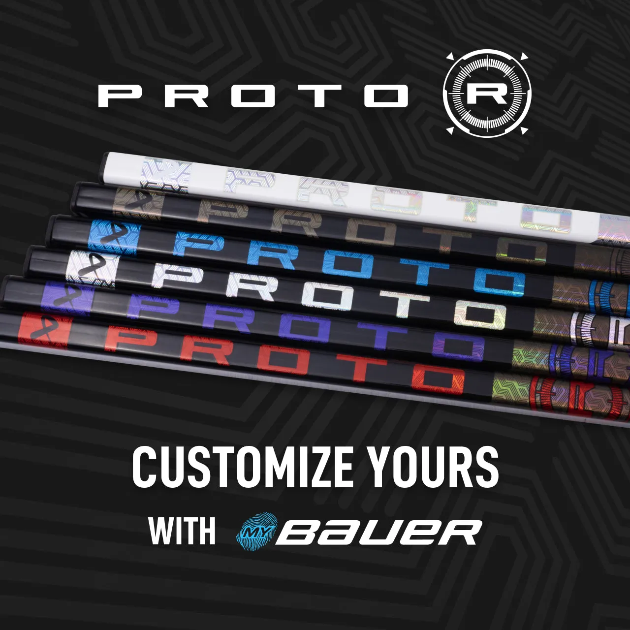 BAUER PROTO-R GRIP STICK INTERMEDIATE