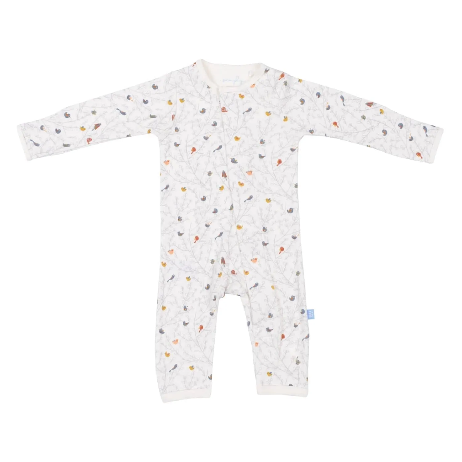 bird song organic cotton magnetic coverall