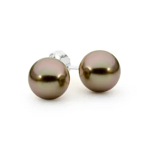 Black Pearl Studs