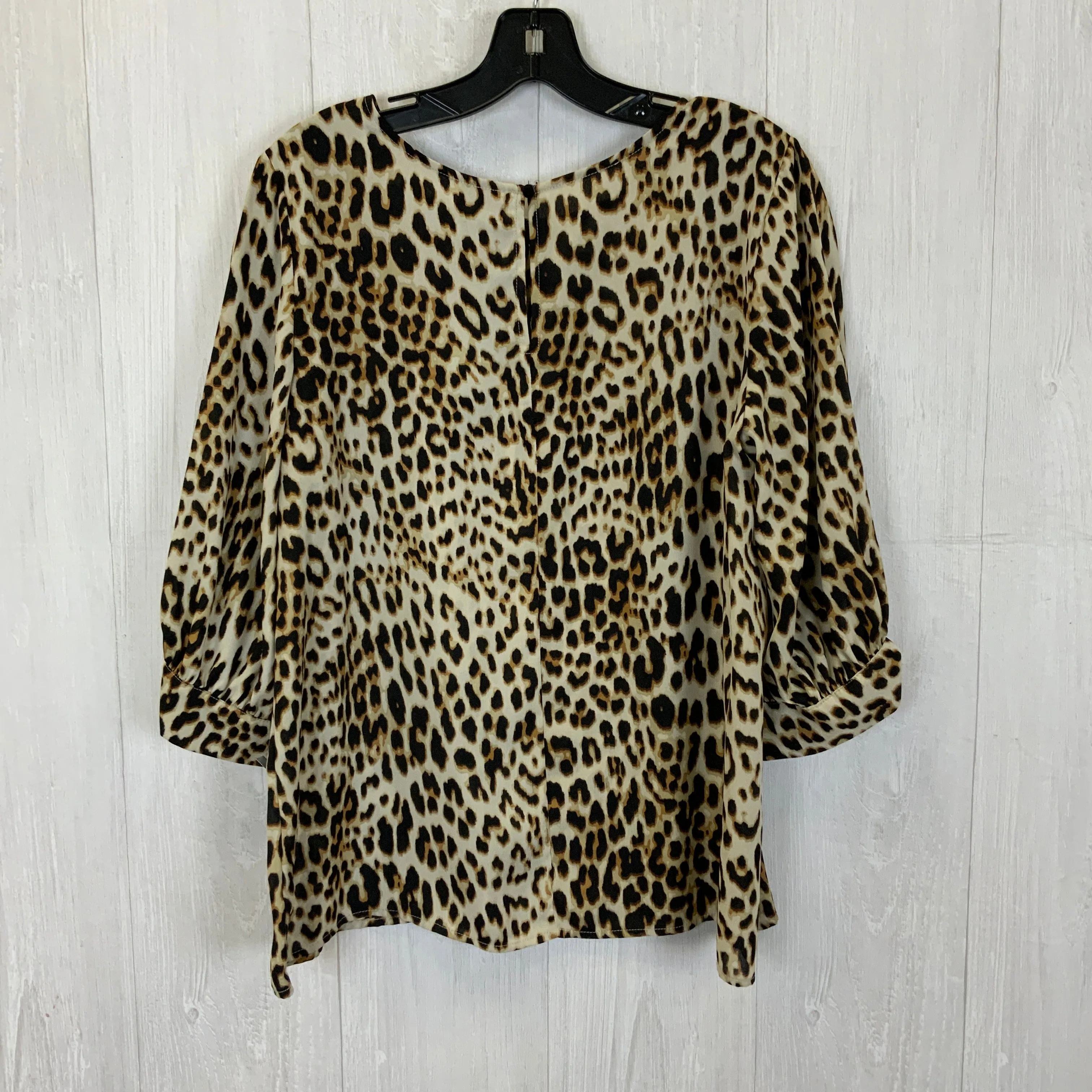 Blouse 3/4 Sleeve By Worthington  Size: L