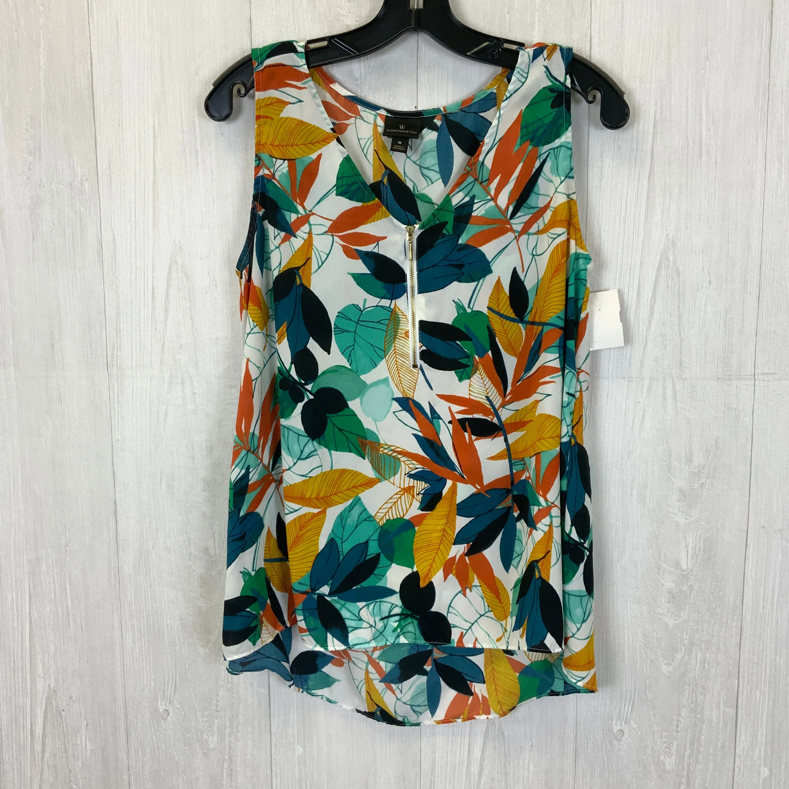 Blouse Sleeveless By Worthington  Size: M