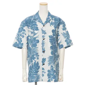 Blue Hibiscus Hawaiian Shirt | Blue