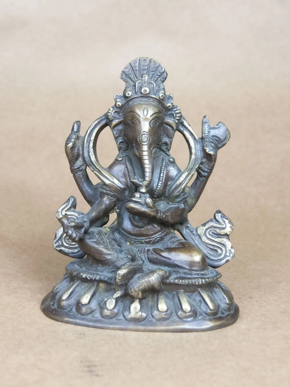 Brass Ganesha Statue