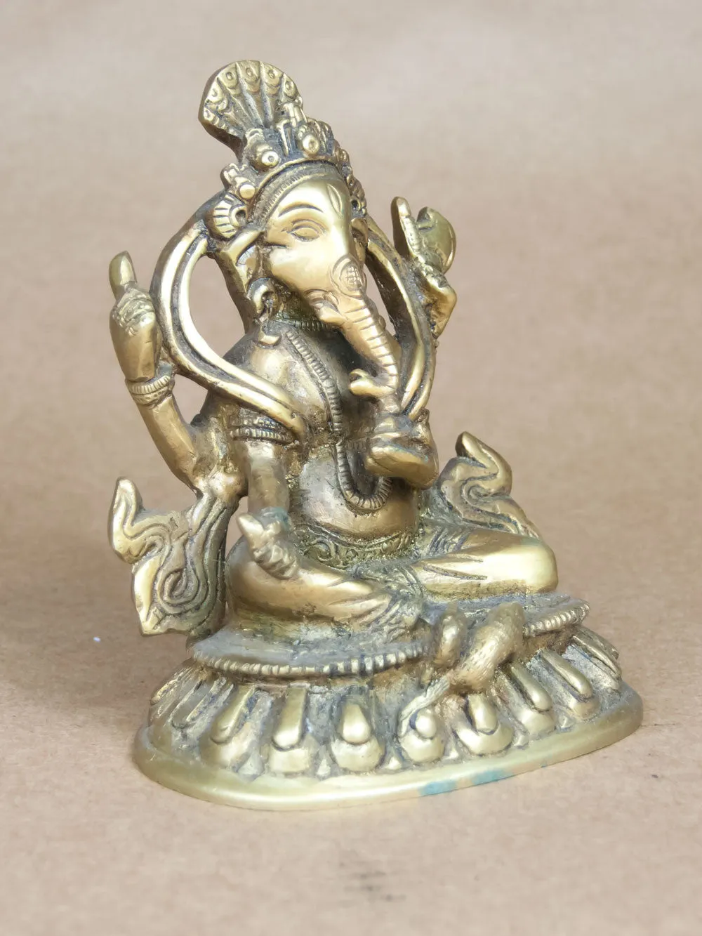 Brass Ganesha Statue