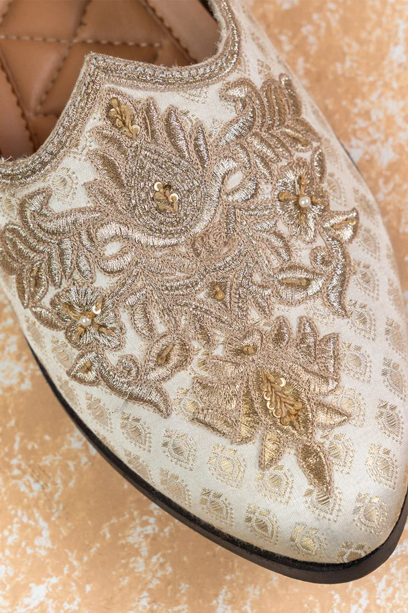 Brocade Embroidered Mojari