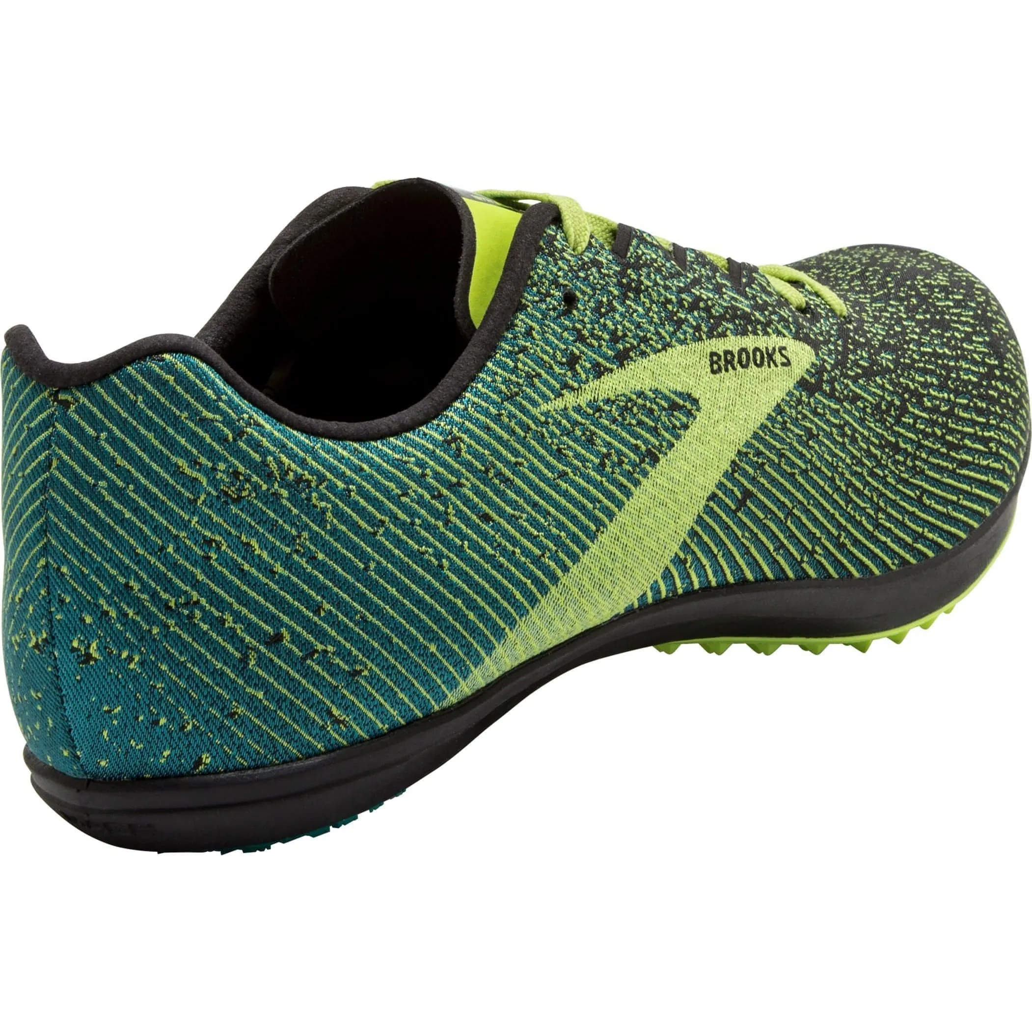 Brooks Mach 19 Spikeless Cross Country Running Spikes - Green