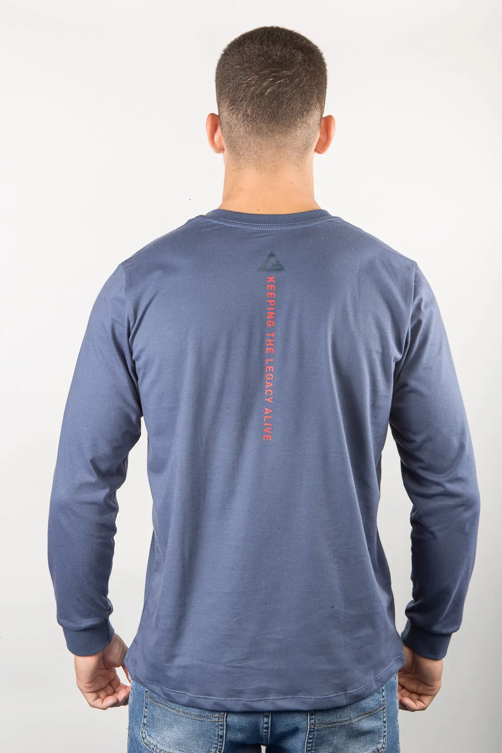 Camiseta Legacy M/L - Azul