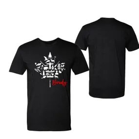 CANADIAN MAPLE LEAF - TSHIRT - Youth And Adult