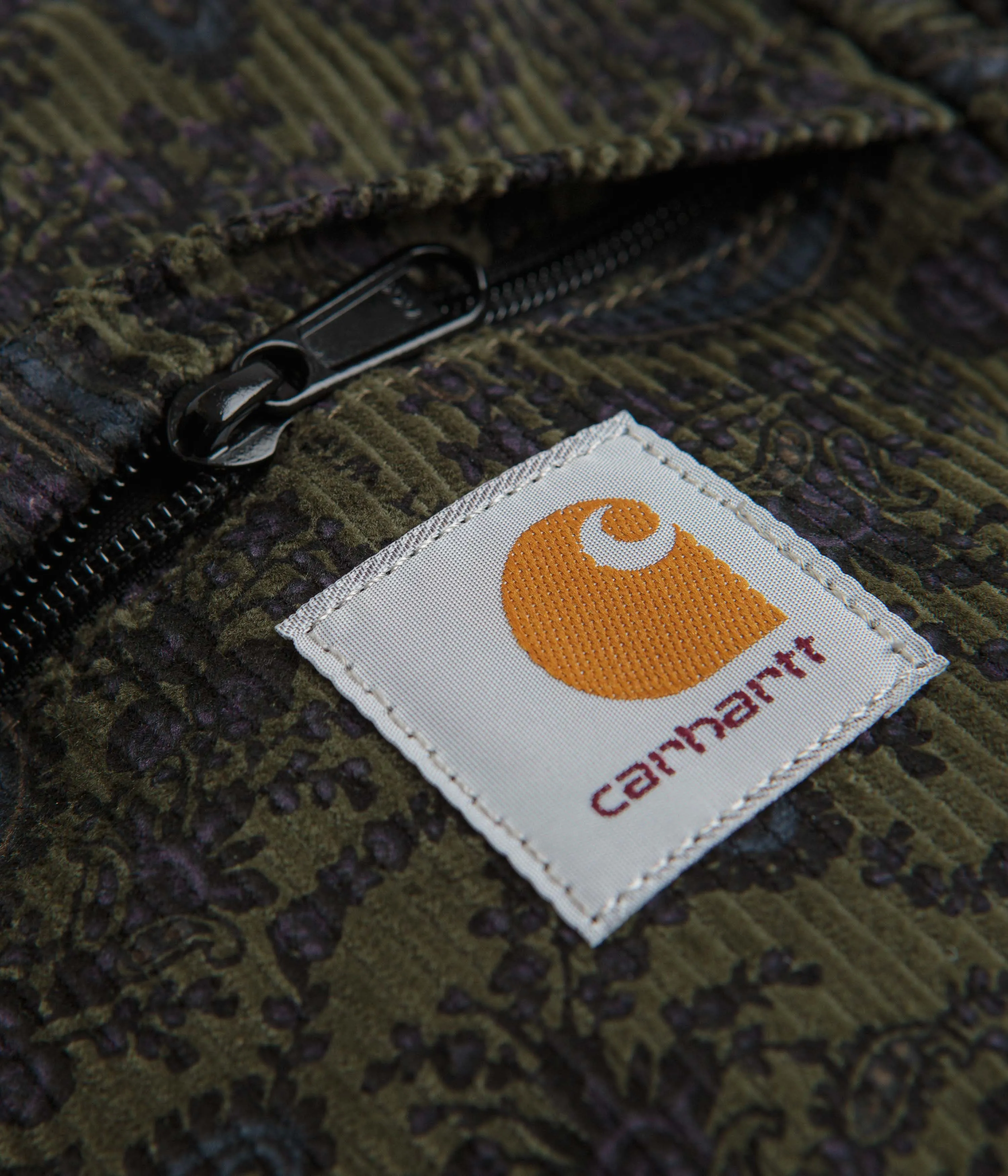 Carhartt Flint Shoulder Pouch - Paisley Print / Plant