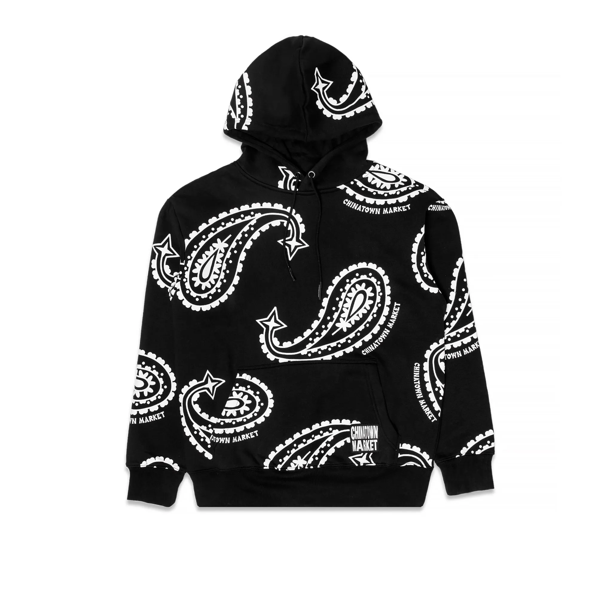 Chinatown Market Mens Paisley Hoodie