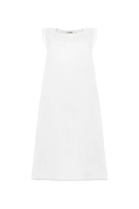 Chloe Nightgown Mini in Milk