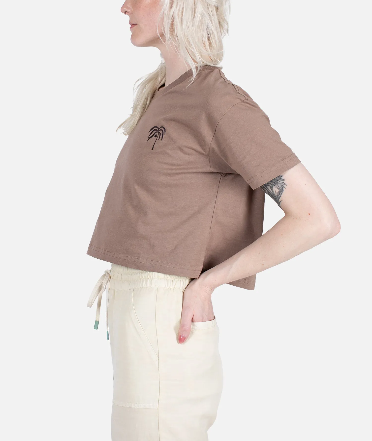 Coco SS Tee - Brown