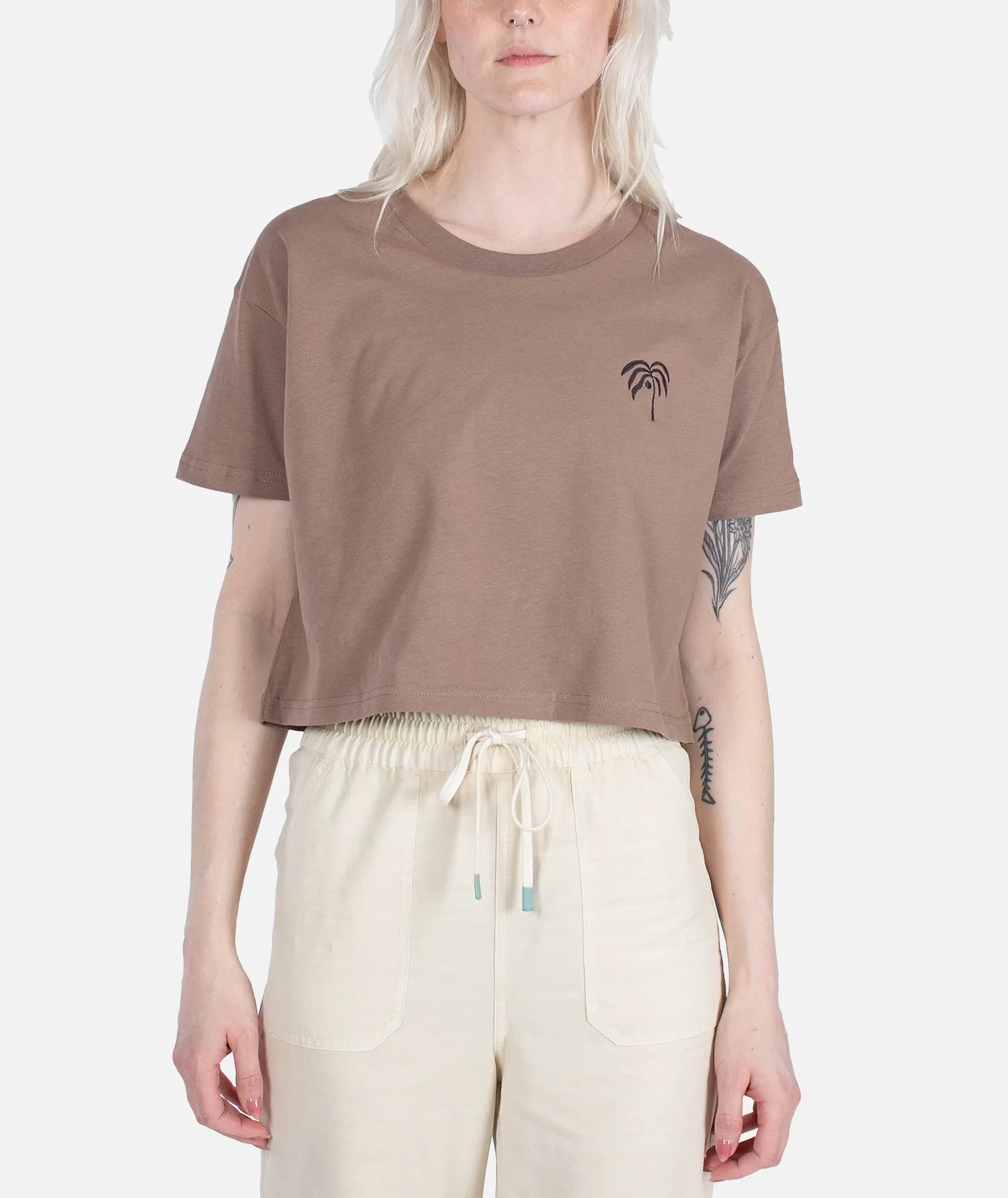 Coco SS Tee - Brown