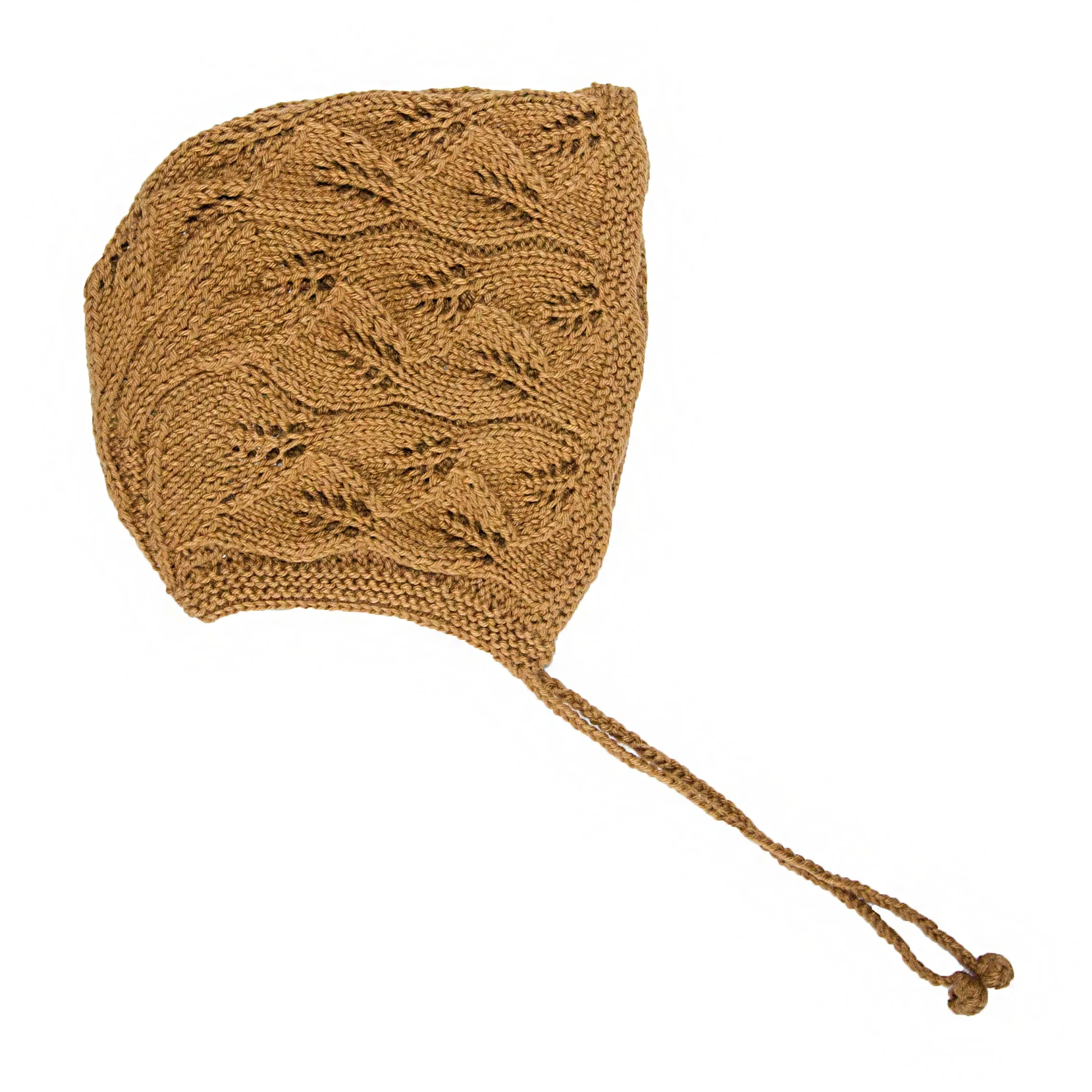 Cotton Leaf Bonnet - Earth Colours