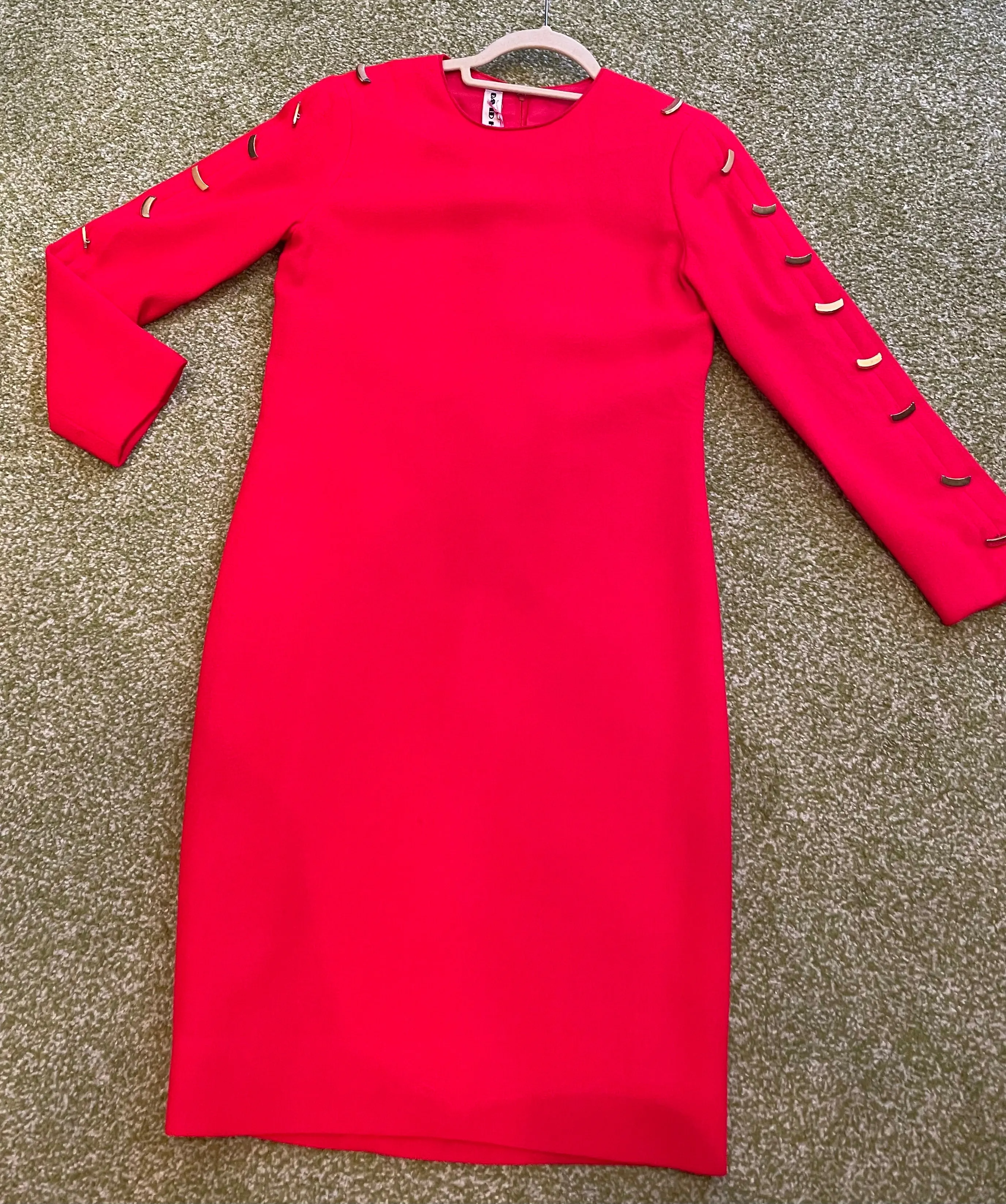 Crepe David Hayes Dress