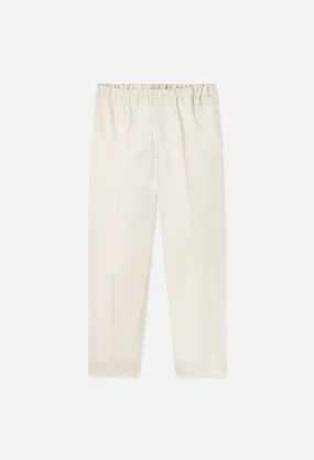 Cropped Tech Trouser / Salt