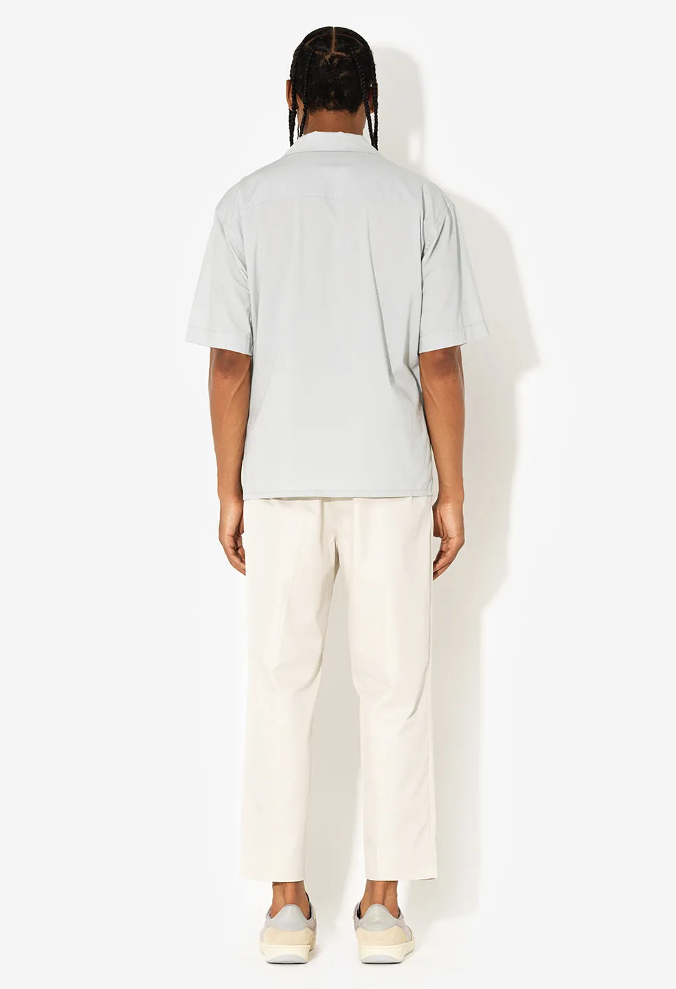 Cropped Tech Trouser / Salt