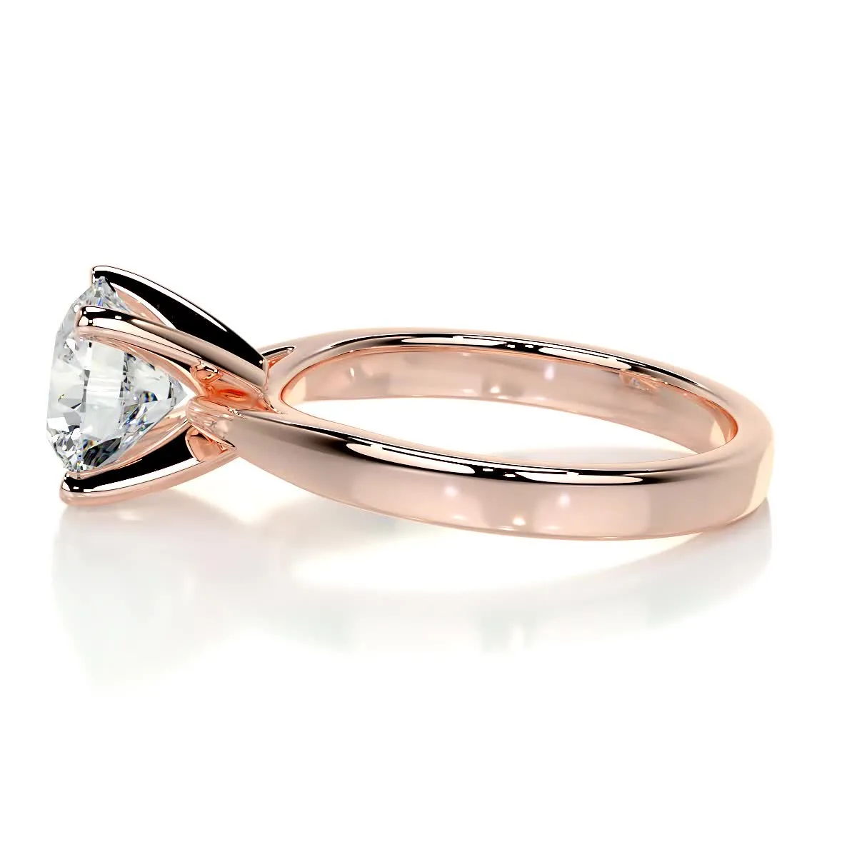 Diana Lab Grown Diamond Ring -14K Rose Gold