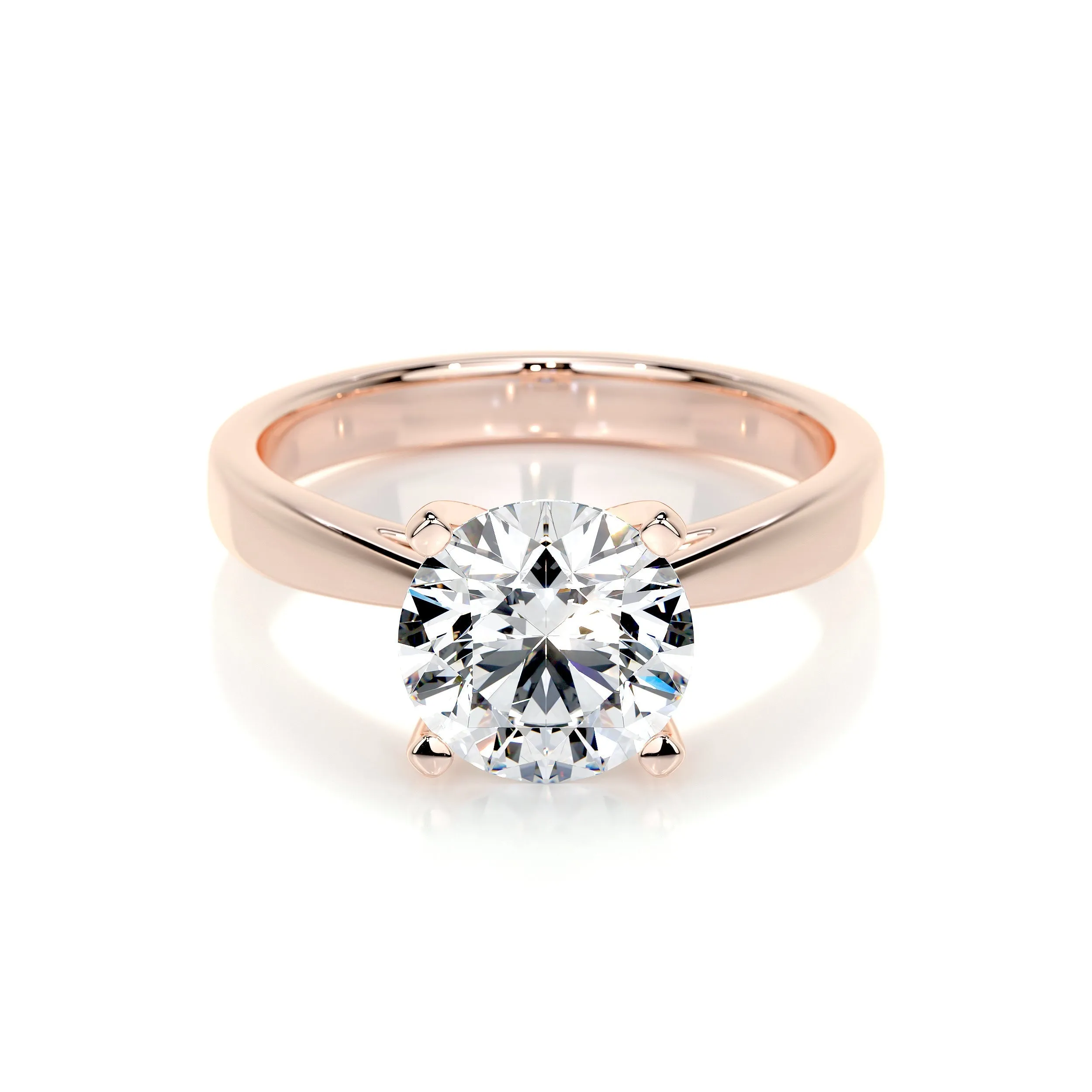 Diana Lab Grown Diamond Ring -14K Rose Gold