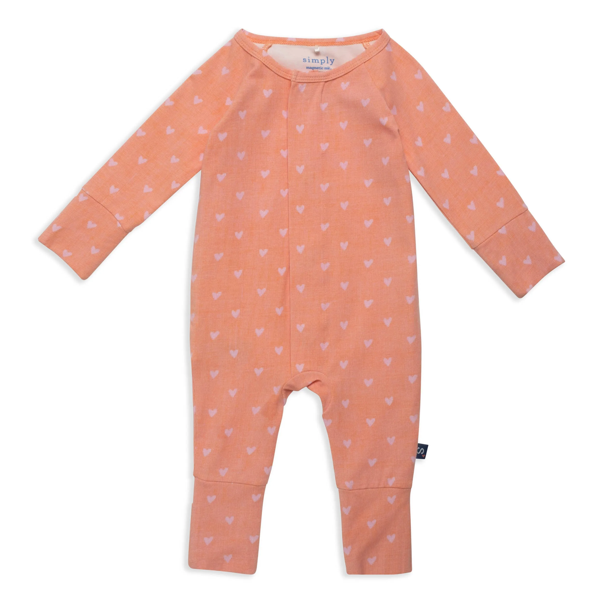 distressed heart cloudstretch™ magnetic coverall