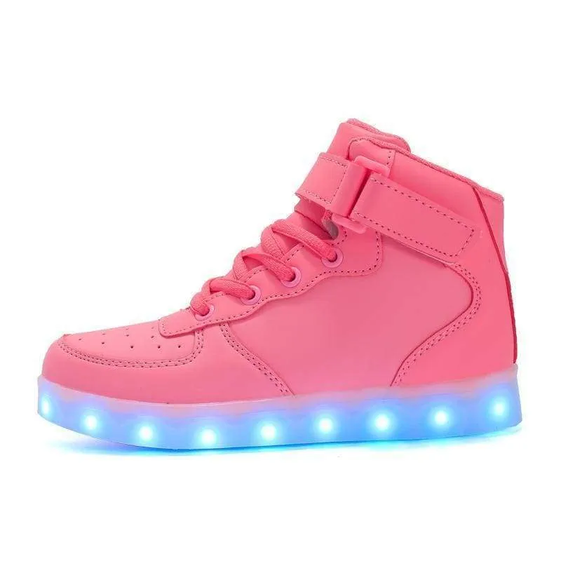 Flash Wear High-Top Pinks