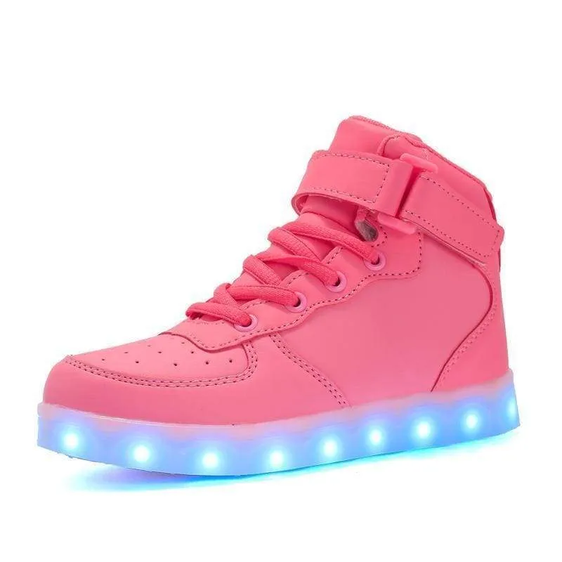 Flash Wear High-Top Pinks