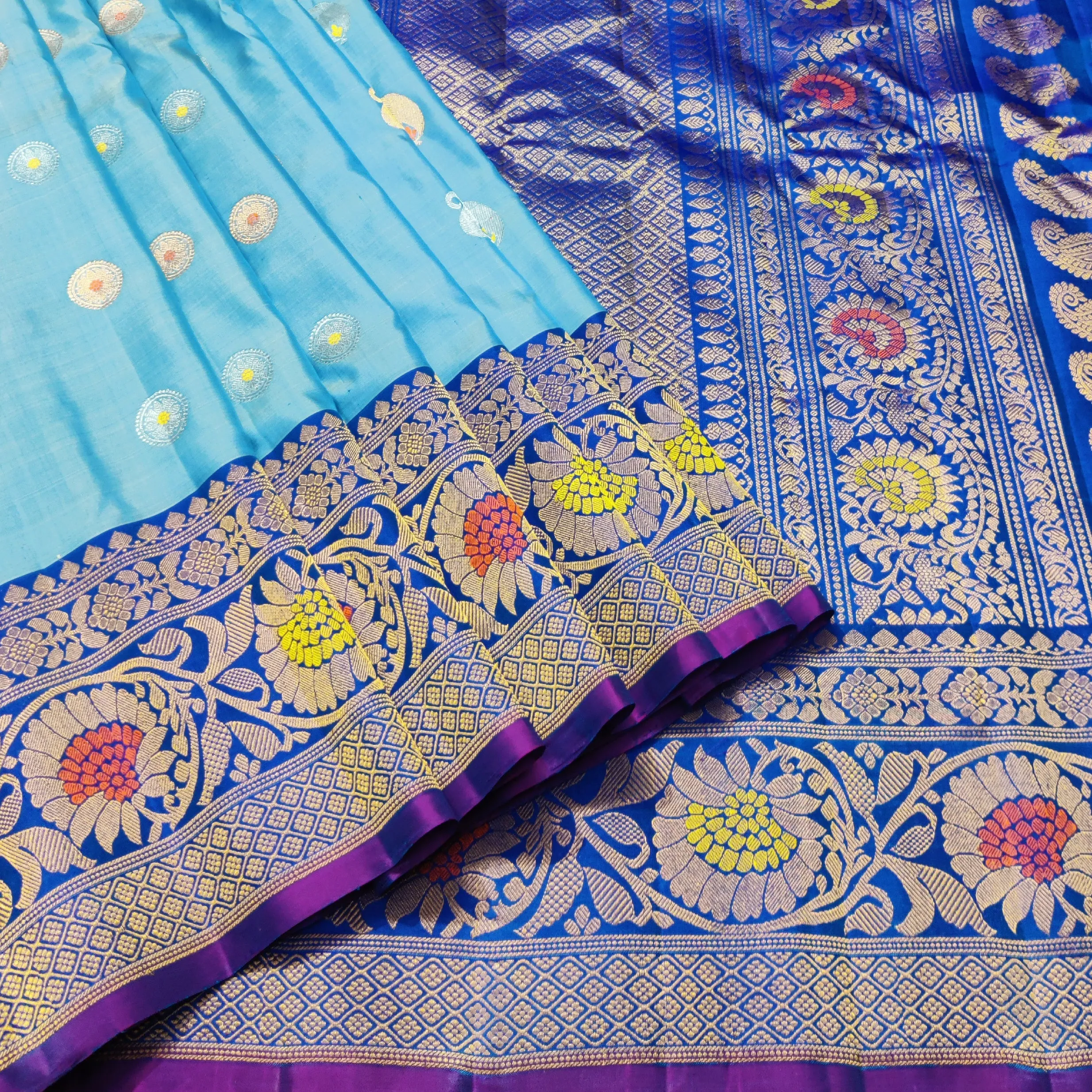 Gadwal Pure Paithani Saree - GPS73