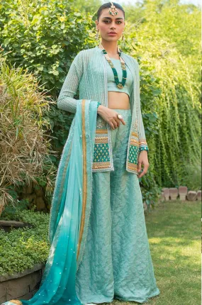 Georgette Fabric with Heavy Embroidered Designer Party Wear Pakistani Style Suit