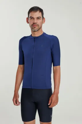 Jersey Ciclismo Hombre Route 2.0 Deep Blue