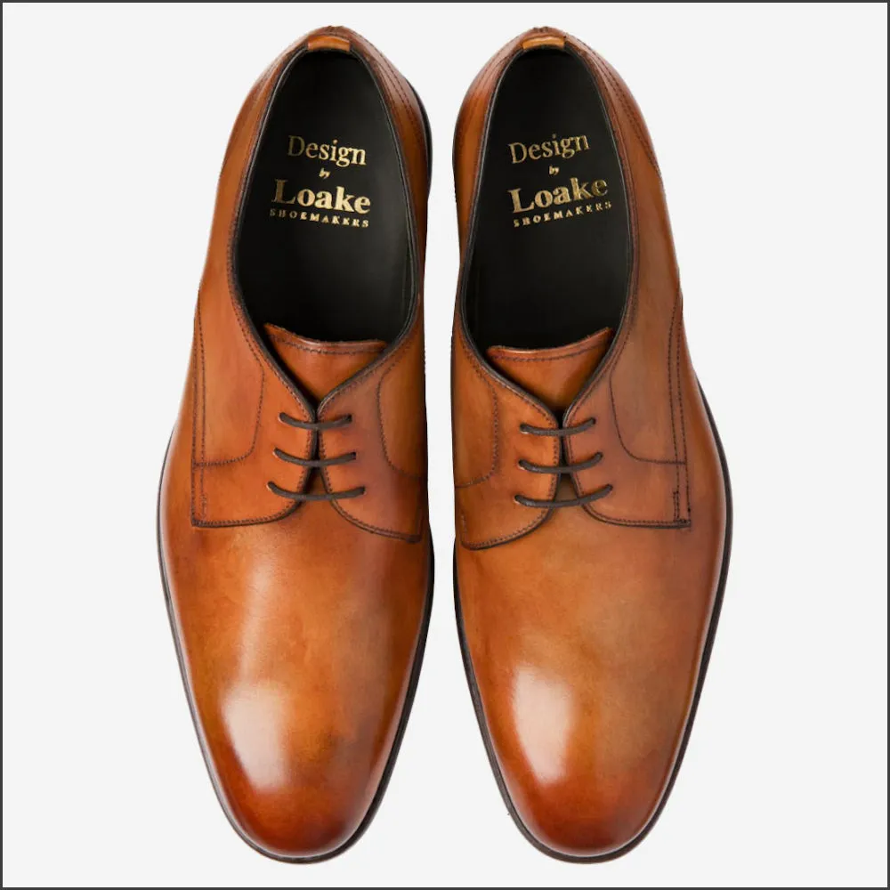 Loake Atherton Tan Calk Leather Shoe*