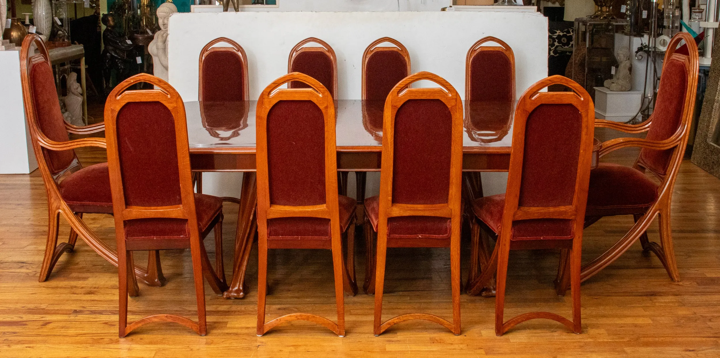 Louis Majorelle Art Nouveau Dining Room Suite