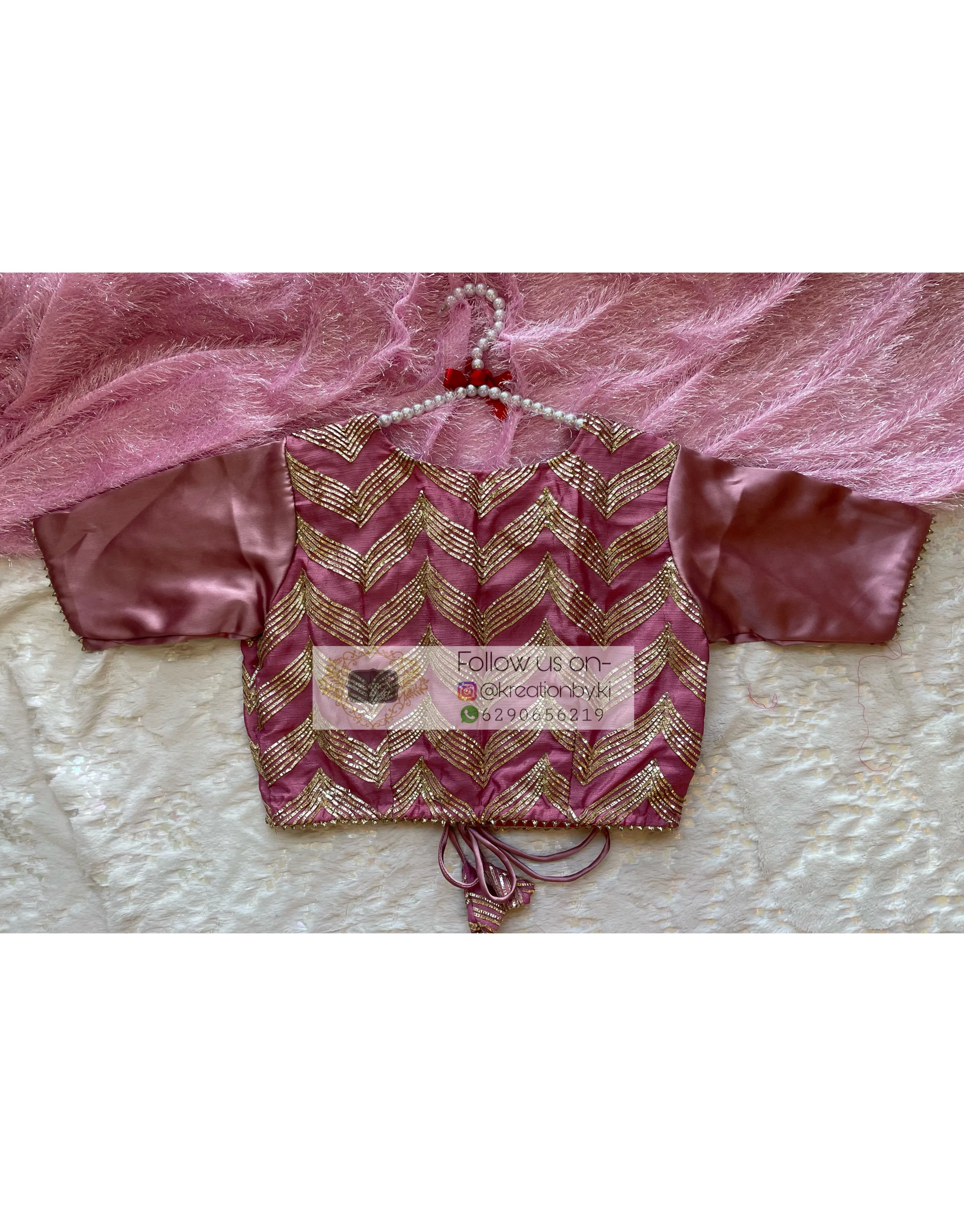 Mauve Maharani Blouse