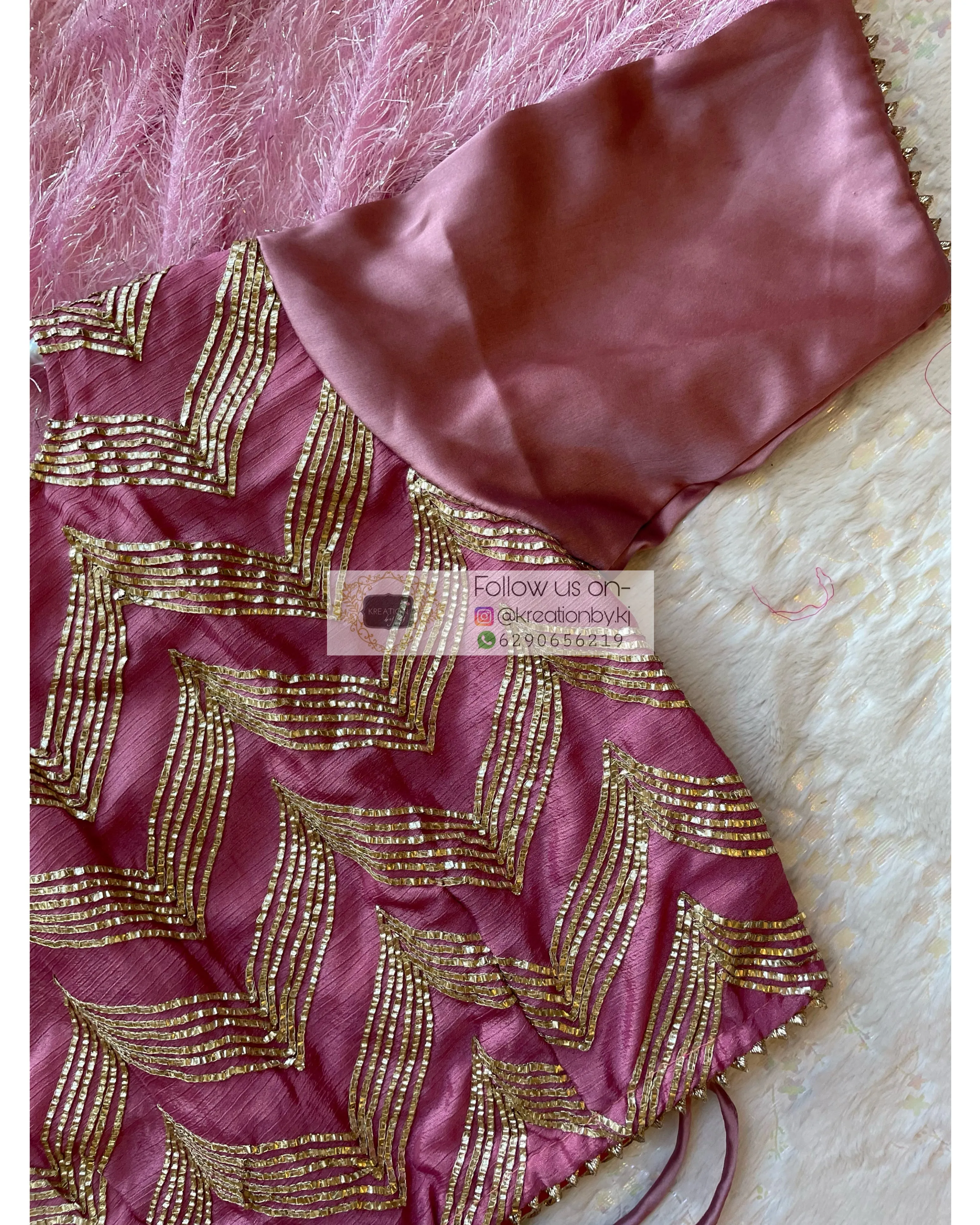 Mauve Maharani Blouse