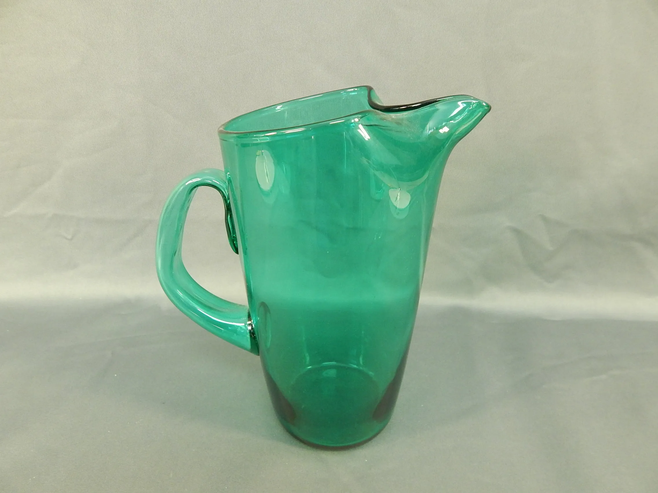 MCM Glass Pitcher by Willy Johansson - Very Good Condition