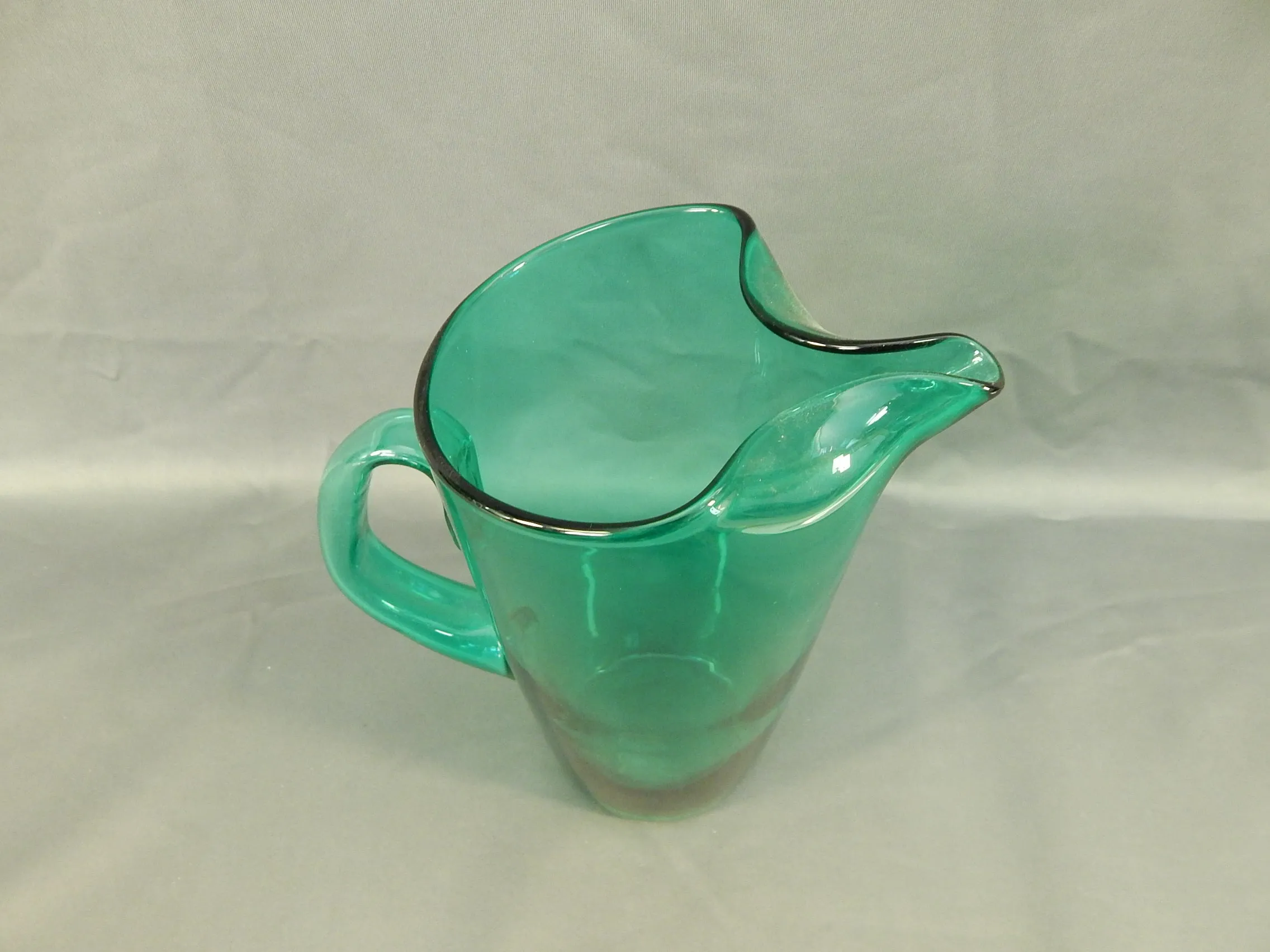 MCM Glass Pitcher by Willy Johansson - Very Good Condition