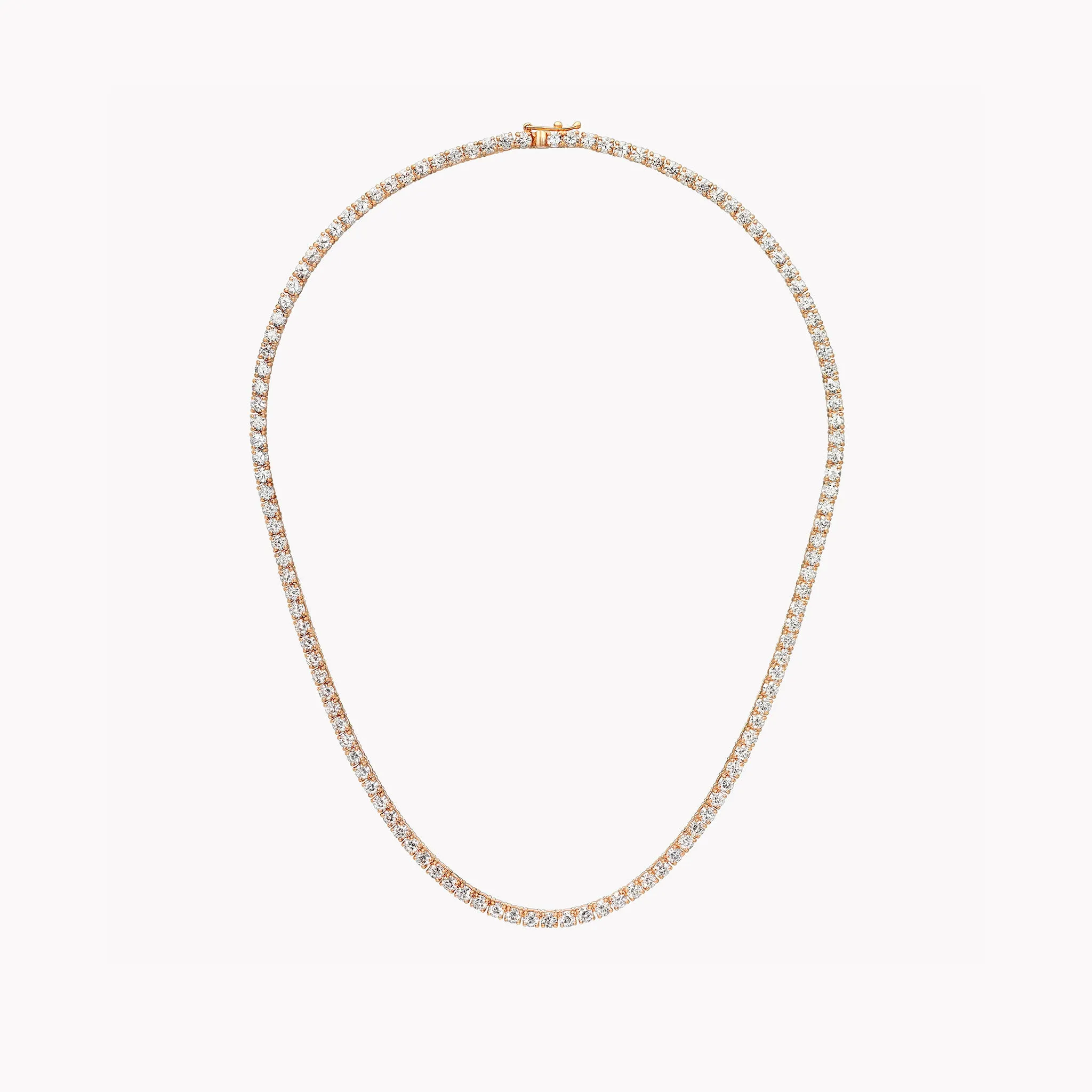 Medium Diamond Tennis Necklace