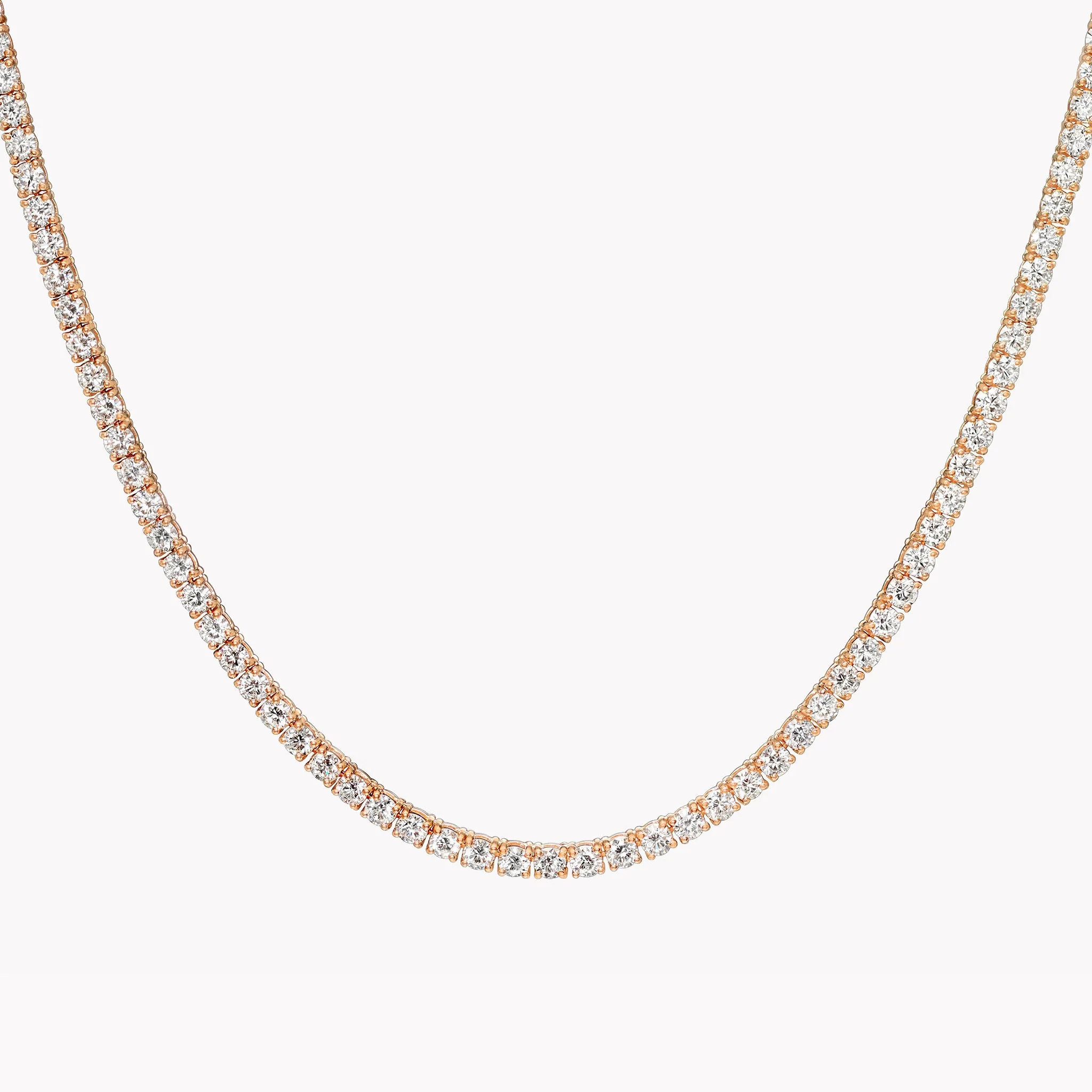 Medium Diamond Tennis Necklace