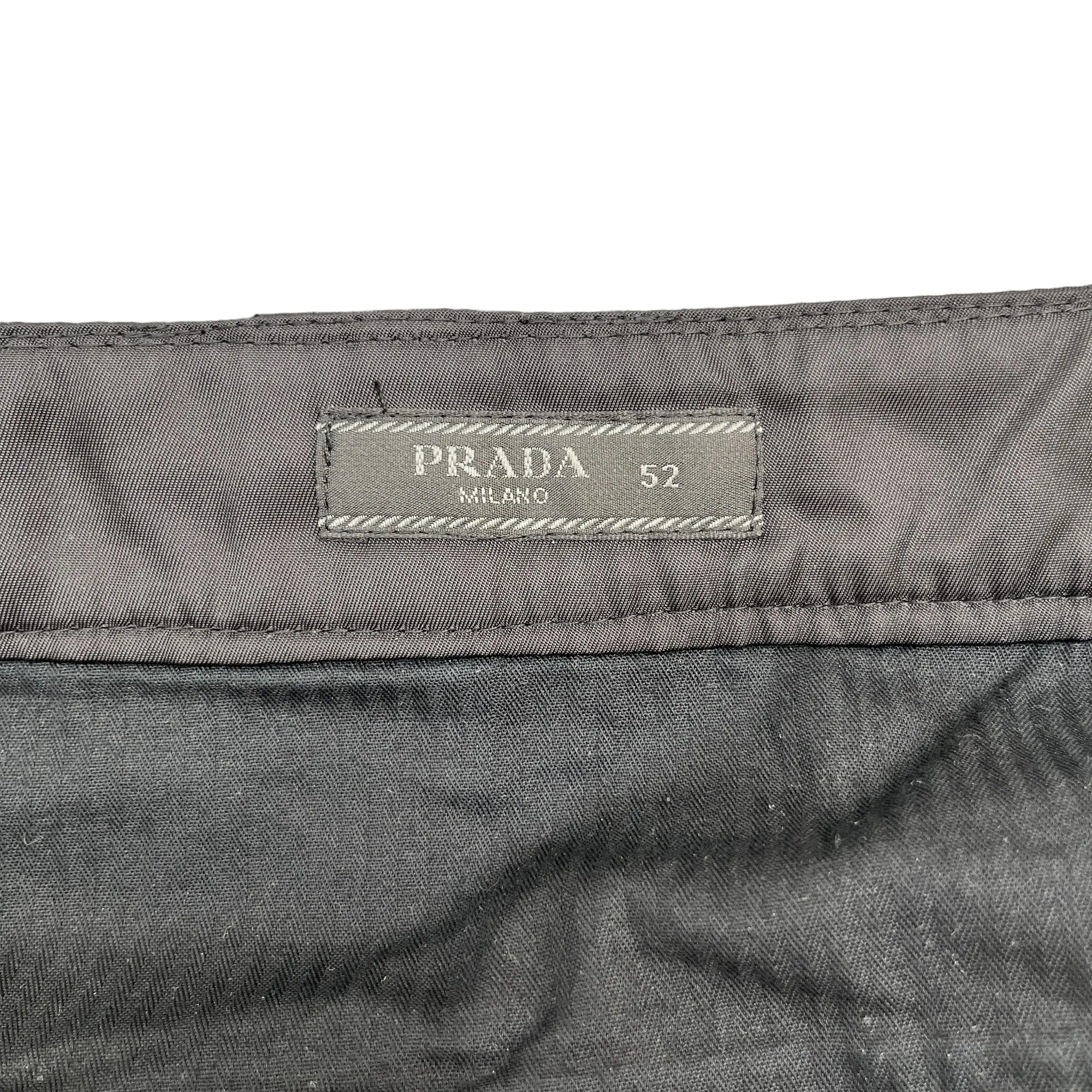 Men's Logo Cargos Black Size IT 52 / UK 36