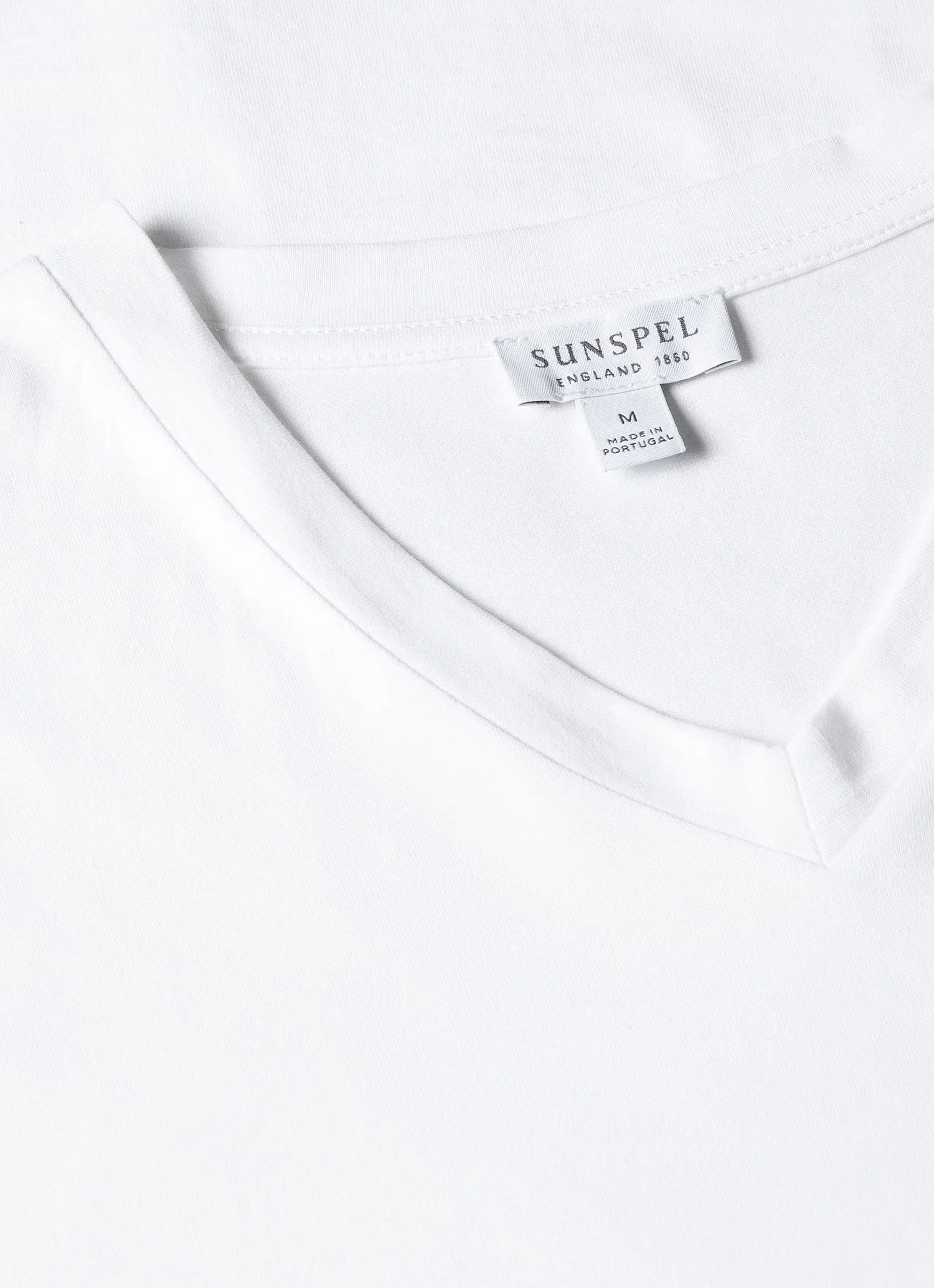 Men's Riviera V-neck T-shirt in White