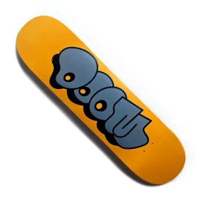 MF DOOM - THROW SKATE DECK (GOLD)