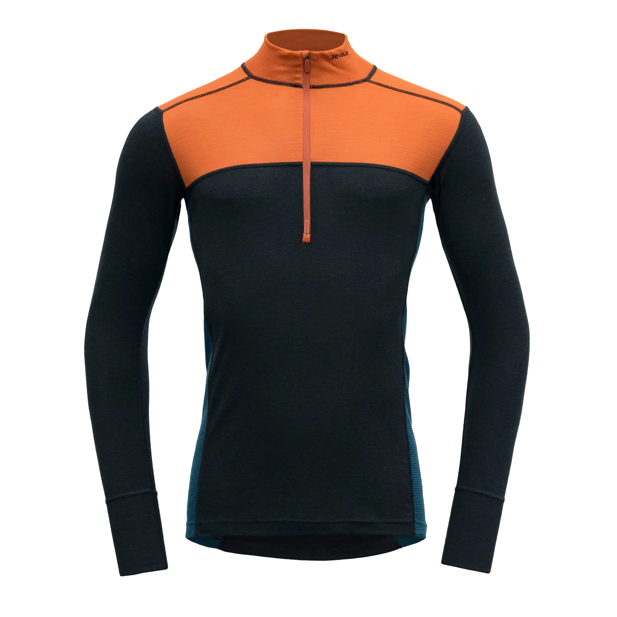 M's Lauparen Zip Neck - 100% Merino Wool